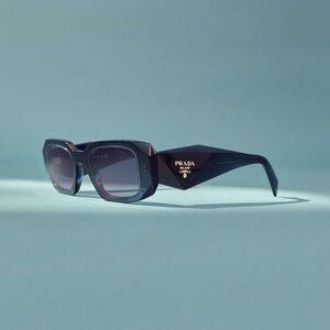 Prada Dark Blue Symbole Sunglasses